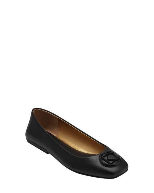 Donna Karan Black Kylee Ballet Flat