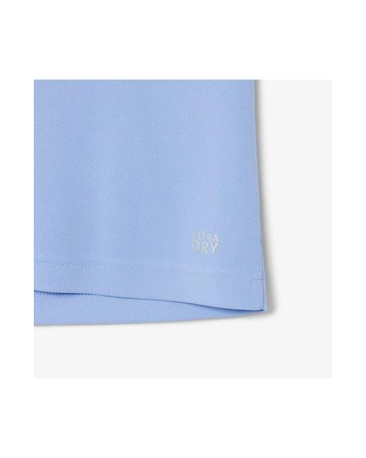Lacoste Blue Half Zip Polo for men
