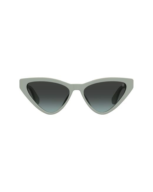 Stuart Weitzman Gray 55Mm Cat Eye Sunglasses
