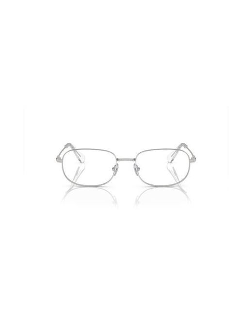 Swarovski Metallic 52Mm Rectangle Optical Glasses