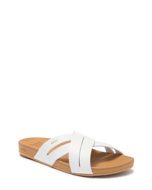 Reef White Cushion Spring Sandal