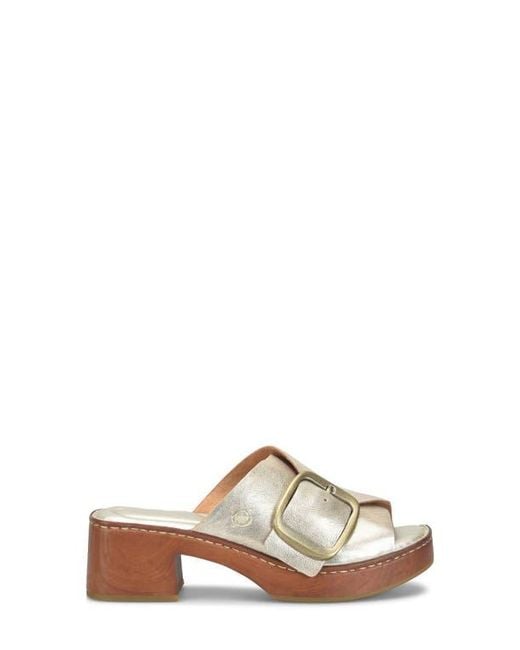 Børn Multicolor Bangle Platform Slide Sandal