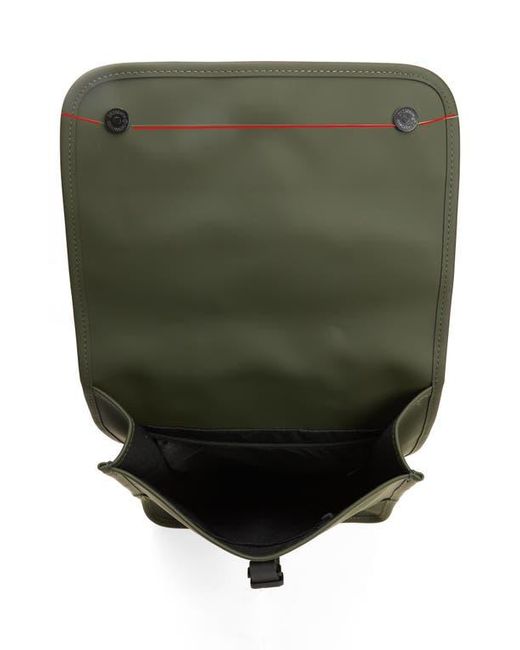 Rains Green Mini Waterproof Backpack for men