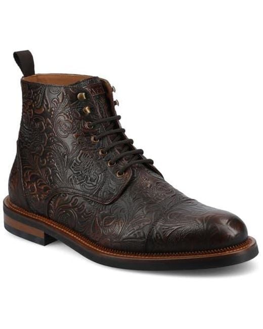 Taft Black The Rome Dress Boot for men