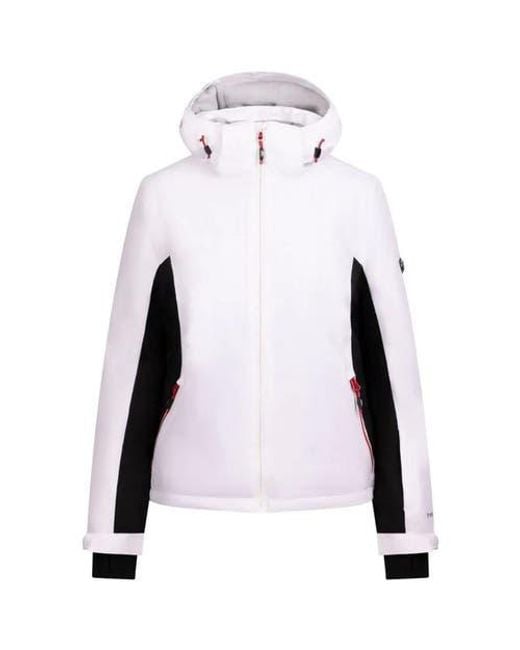 Trespass White Doris Ski Jacket
