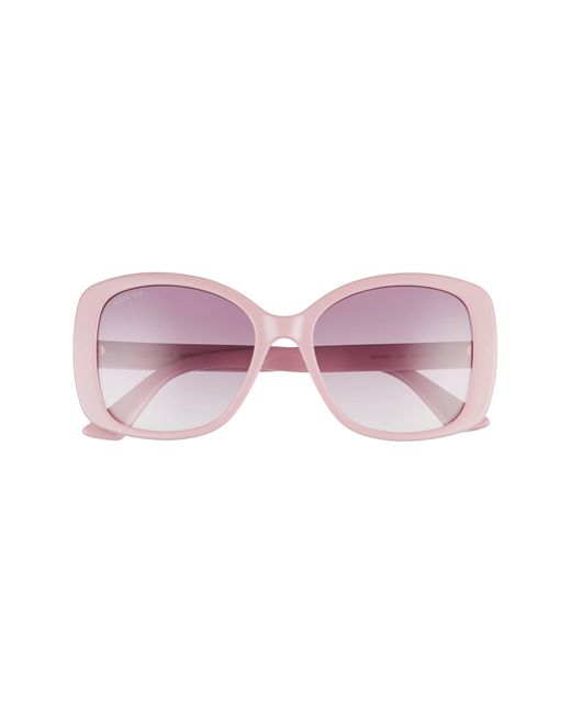 Gucci Pink GG0762S 004 Women's Sunglasses