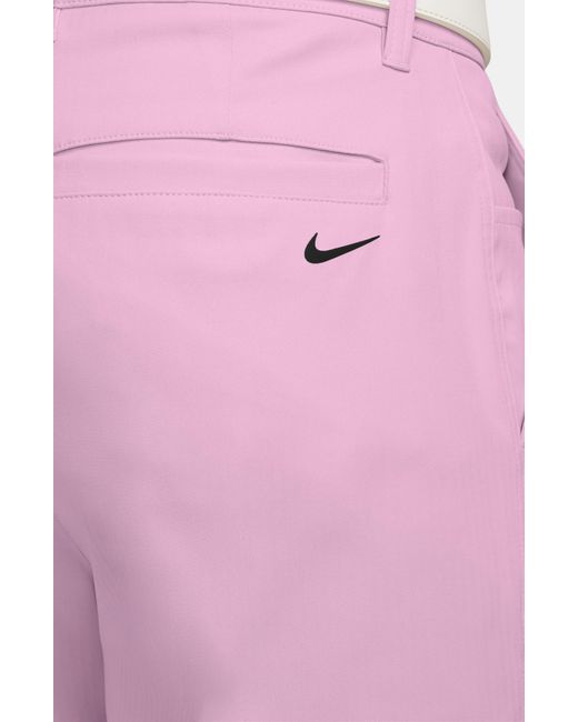 Nike Pink Dri-fit 8-inch Water Repellent Chino Golf Shorts for men
