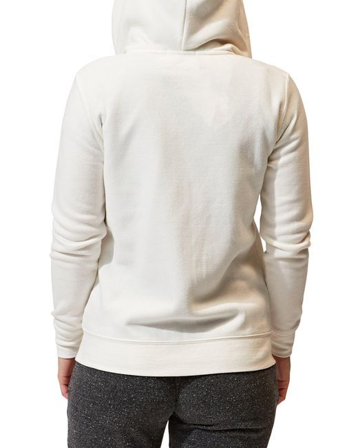 Threads For Thought White Full Zip Hoodie