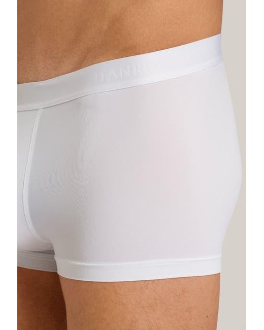 Hanro White Micro Touch Boxer Brief for men