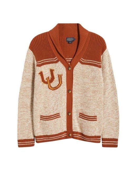Pendleton Brown Heritage Cardigan