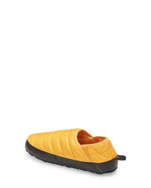 The North Face Yellow Thermoball Traction Water Resistant Slipper for men