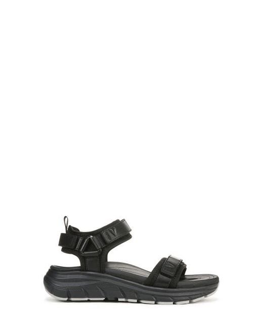 Vionic Black Walk Max Wanderer Sandal
