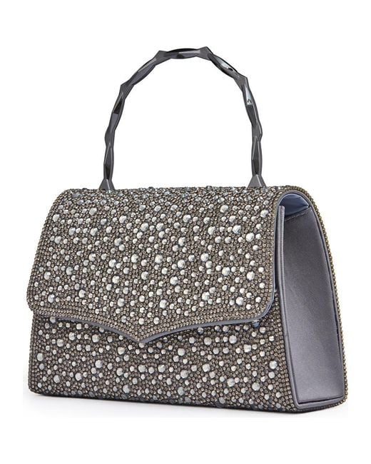 Lady Couture Multicolor Chic Evening Handbag With Handle