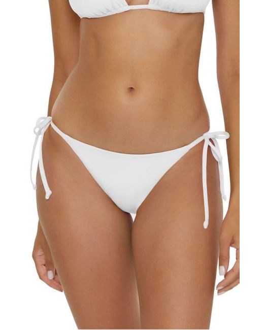 Becca Brown Color Code Side Tie Bikini Bottoms
