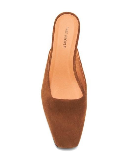 Free People Brown Avenue Mule