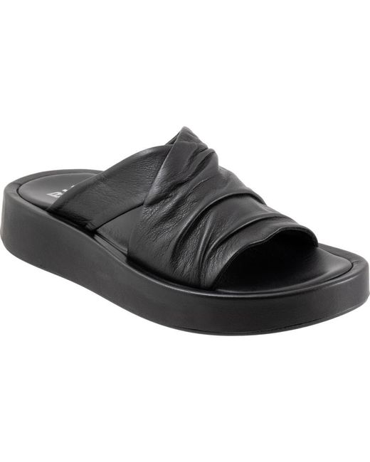 BUENO Black Harper Sandal