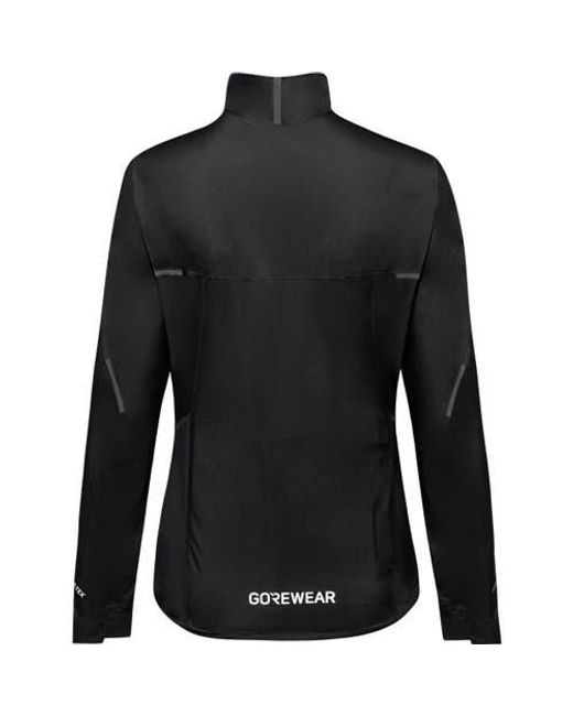 Gore Wear Black Spinshift Gore-Tex Jacket for men