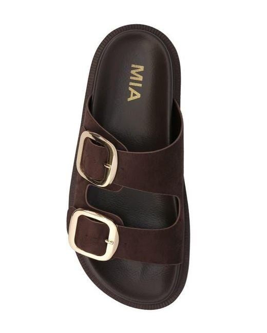 MIA Black Gen Two Strap Sandal