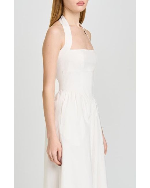 wayf white midi dress WAYF Midi Dress