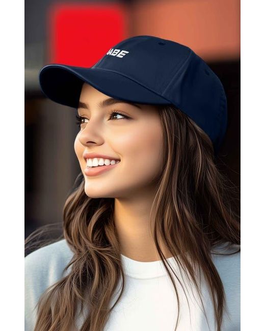 Alix Blue Babe Embroidered Cap