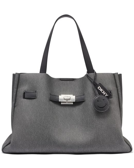 DKNY Black Bryar Large Satchel