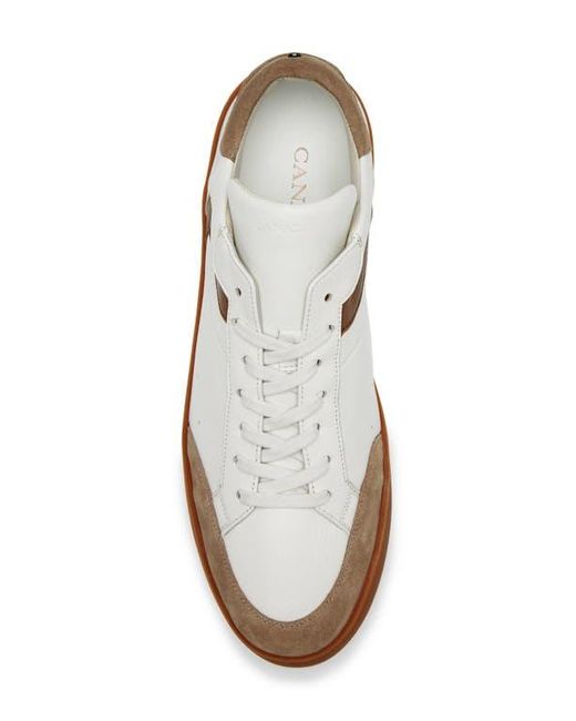 Canali White Easy On Low Top Sneaker for men