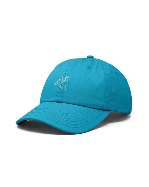 Alix Blue Ufo Embroidered Adjustable Dad Cap for men
