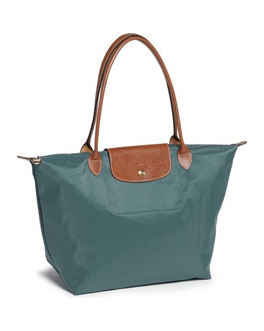 Longchamp Blue Large Le Pliage Tote