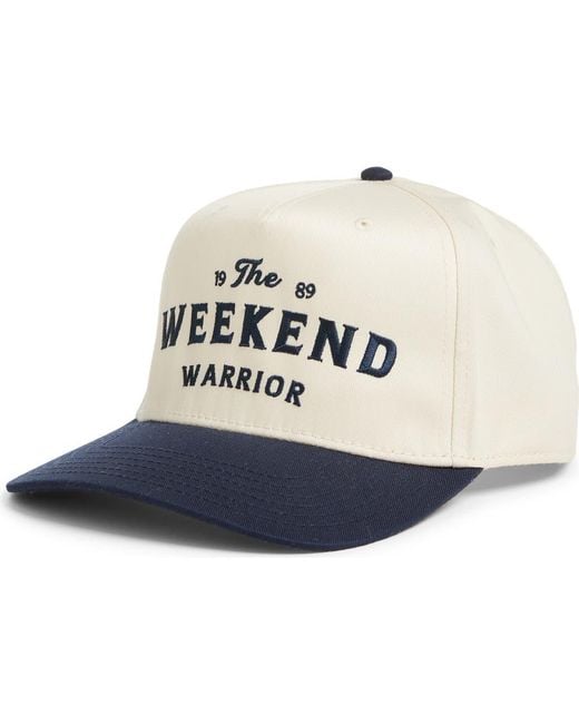 Friday Feelin Blue Weekend Warrior Adjustable Snapback Hat