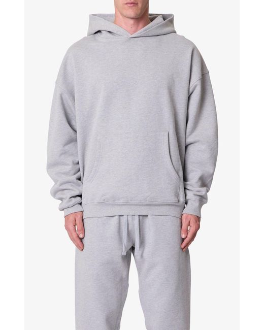MNML Gray Heavy Basic Hoodie for men