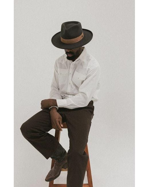 Two Roads Hat Co. Multicolor Echo Park Fedora Hat for men