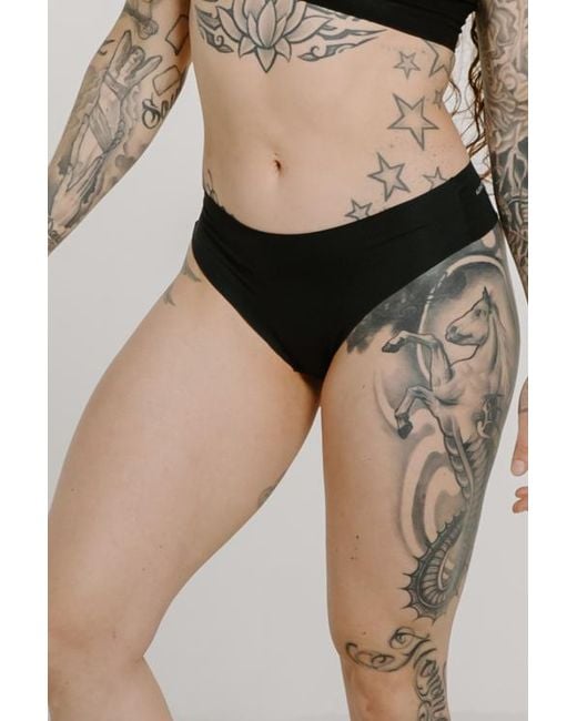 Alpine Fit White Athletic Thong