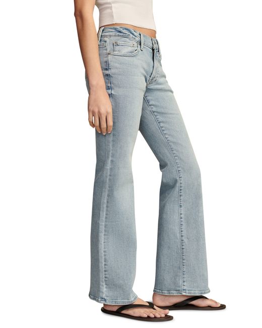Lucky Brand Blue Sweet Flare Jeans