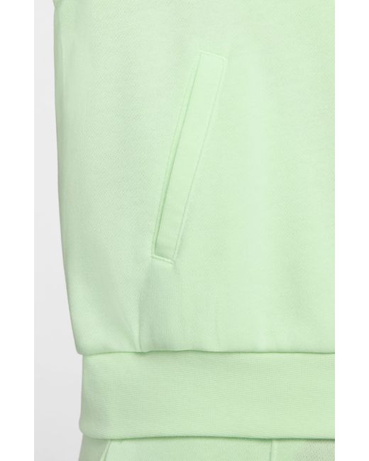 Nike Green Sportswear Chill French Terry Full Zip Hooded Jacket