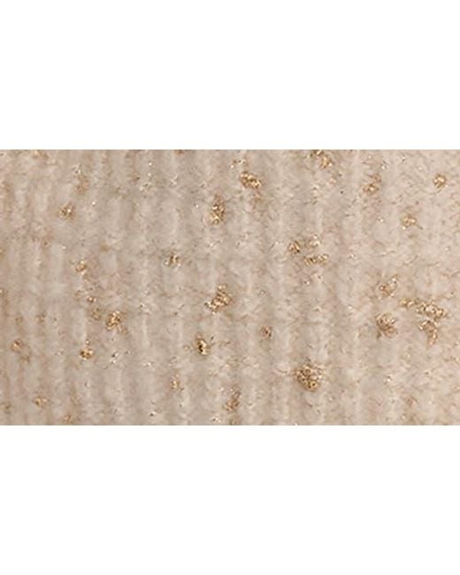 Donna Karan Natural Metallic Cardigan