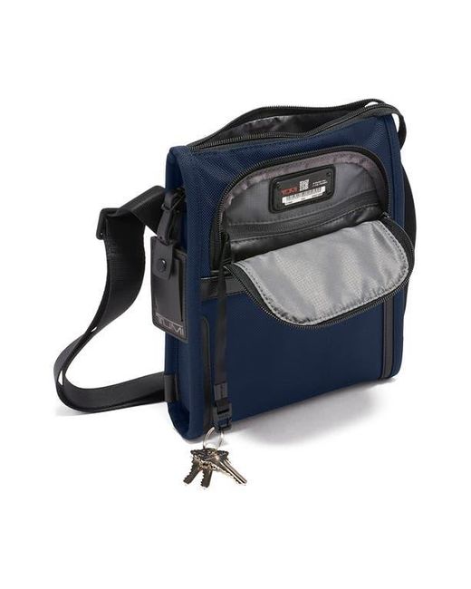 Tumi Blue Alpha Pocket Small Crossbody Bag for men