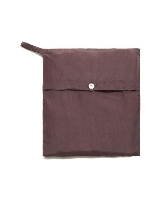 Mango Purple Silk Pajama Shirt