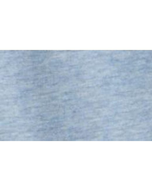 Daniel Buchler Blue Stretch Cotton & Modal Drawstring Pajama Shorts for men