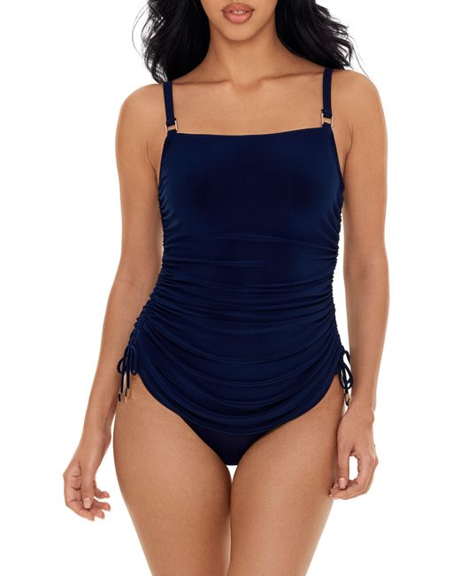 Magicsuitr Blue Magicsuit Chromatique Ella Skirted One-piece Swimsuit