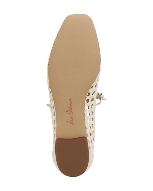 Sam Edelman Natural Marcie Ballet Flat