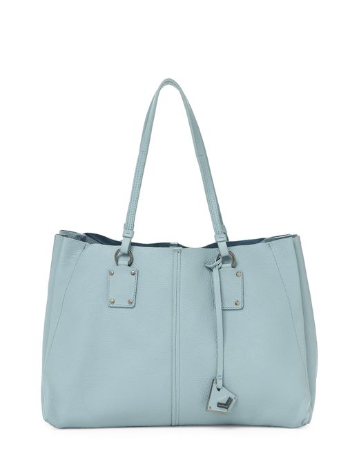 Botkier Blue Ludlow Pebble Leather Tote