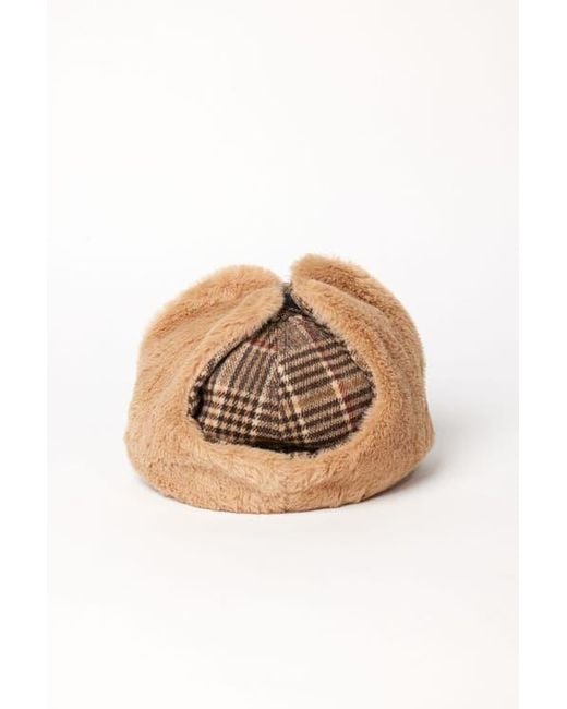 Hat Attack Brown Cap With Earflap