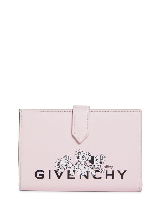 Givenchy Pink Disney X '101 Dalmatians' Leather Bifold Wallet