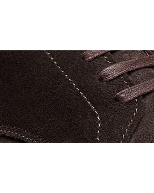 Allen Edmonds Brown Rivington Suede Moc Toe Derby for men
