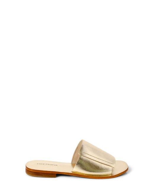 Free People Metallic Verona Slide Sandal