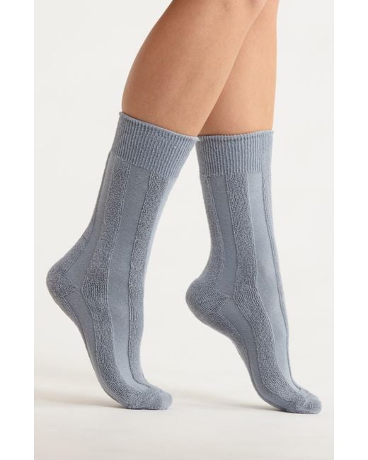 Casa Clara Blue Celeste Crew Socks