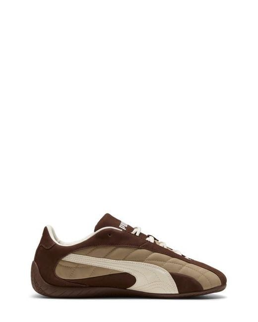 PUMA Brown Speedcat Plus Quilted Sneaker for men