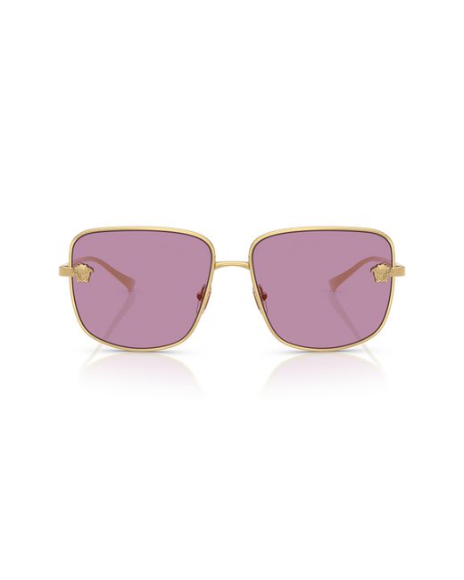 Versace Purple 59Mm Square Sunglasses