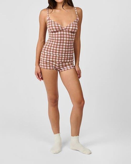 WeWoreWhat Blue Fold-Over Short