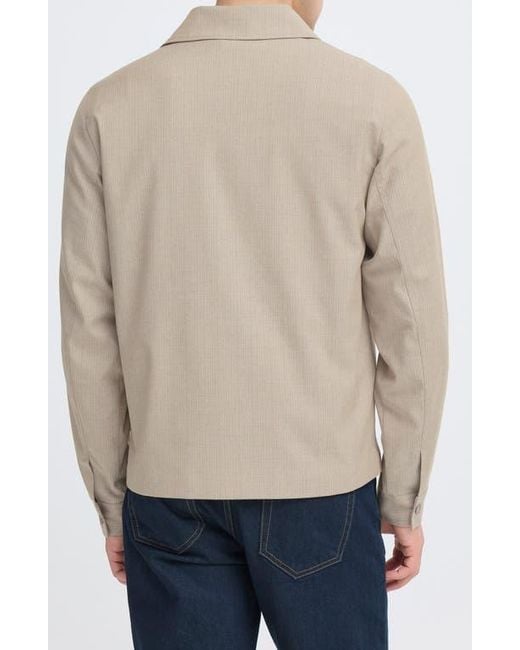 Casual Friday Natural Zip Jacket for men